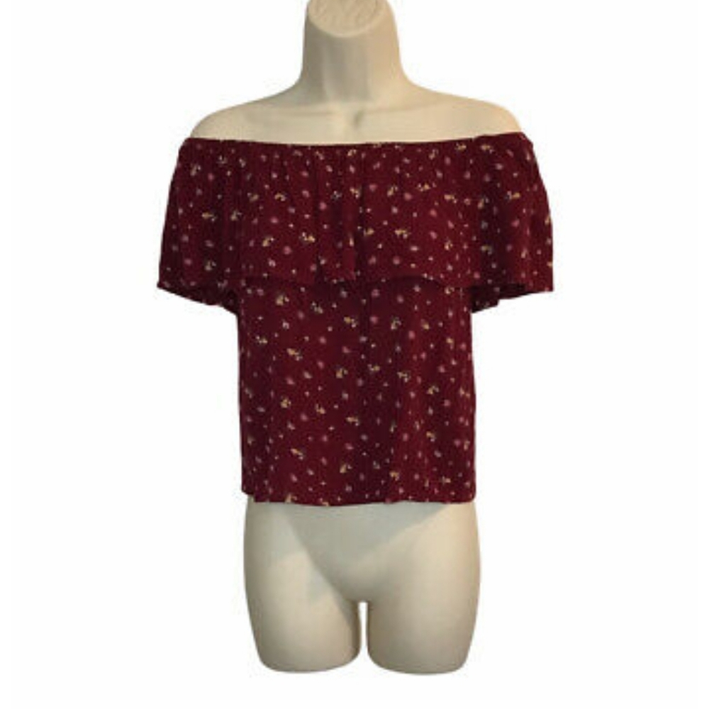 Red hollister top
